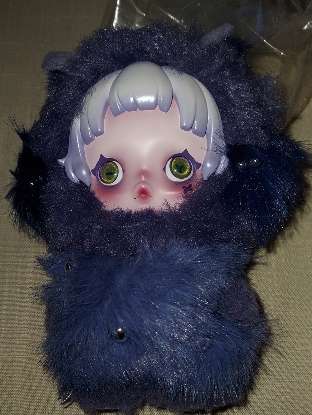 Pop Mart Skullpanda  Cerberus Plush Dolly - Picture 2 of 6